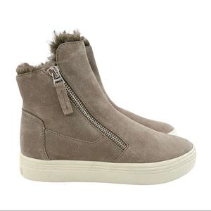 Dolce Vita Tan High-Top Sneakers